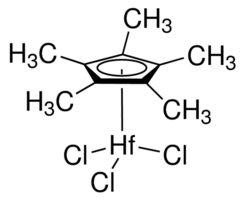 Pentamethylcyclopentadienylhafnium trichloride - CAS:75181-08-7 - (Me5Cp)HfCl3, (PentaMeCp)HfCl3